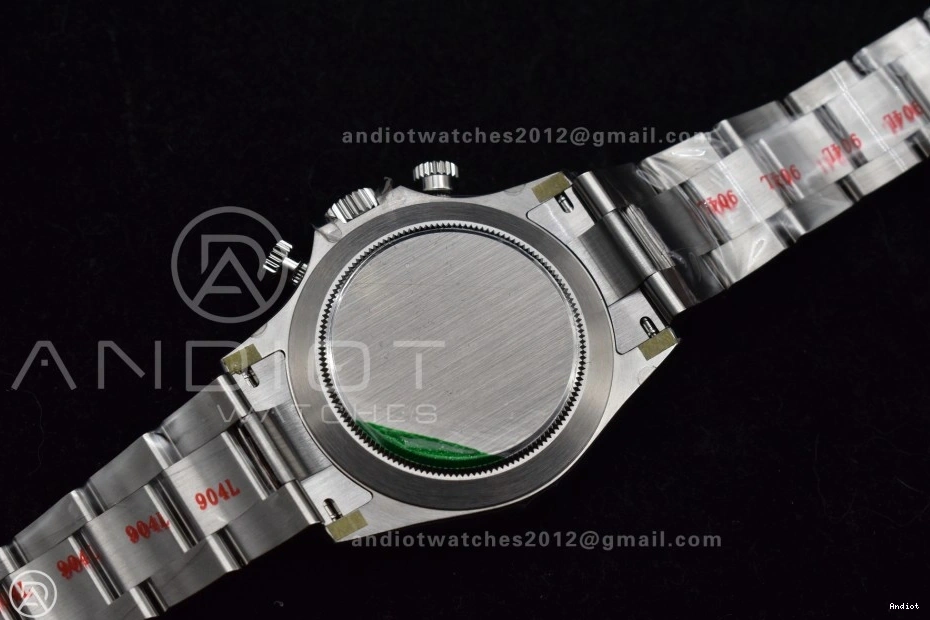 Steel Dial Daytona 1:1 Bracelet on SB VSF White DD4130 Edition Best 904L SS 116500 0323